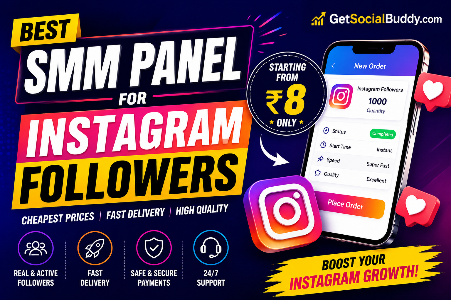 Best SMM Panel for Instagram Followers in 2026